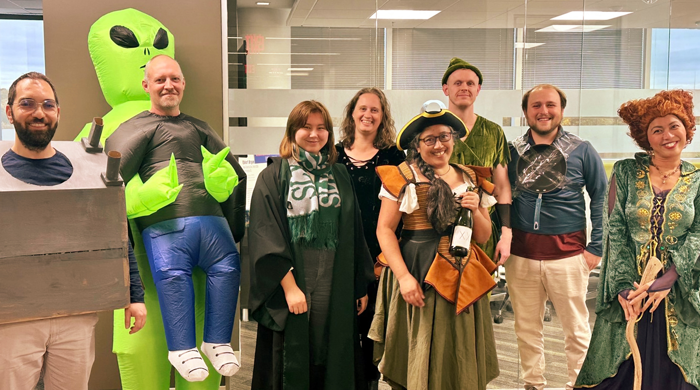 Group of people in costume