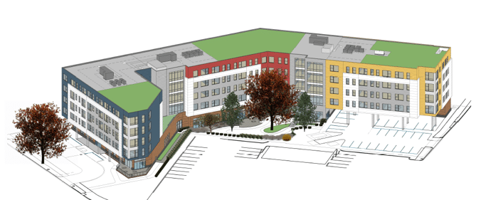 Assisted living building