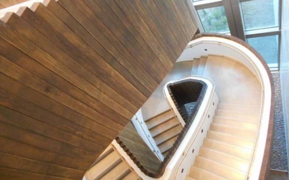 Stair for New U.S. Consulate Nuevo Laredo